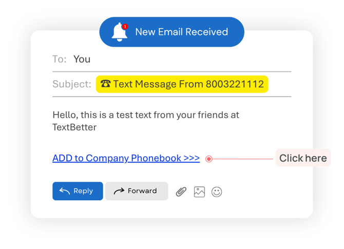 Add to phonebook Step 1