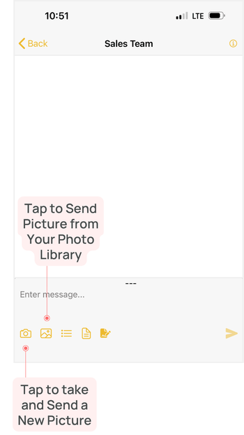 Sending MMS frm Mobile App